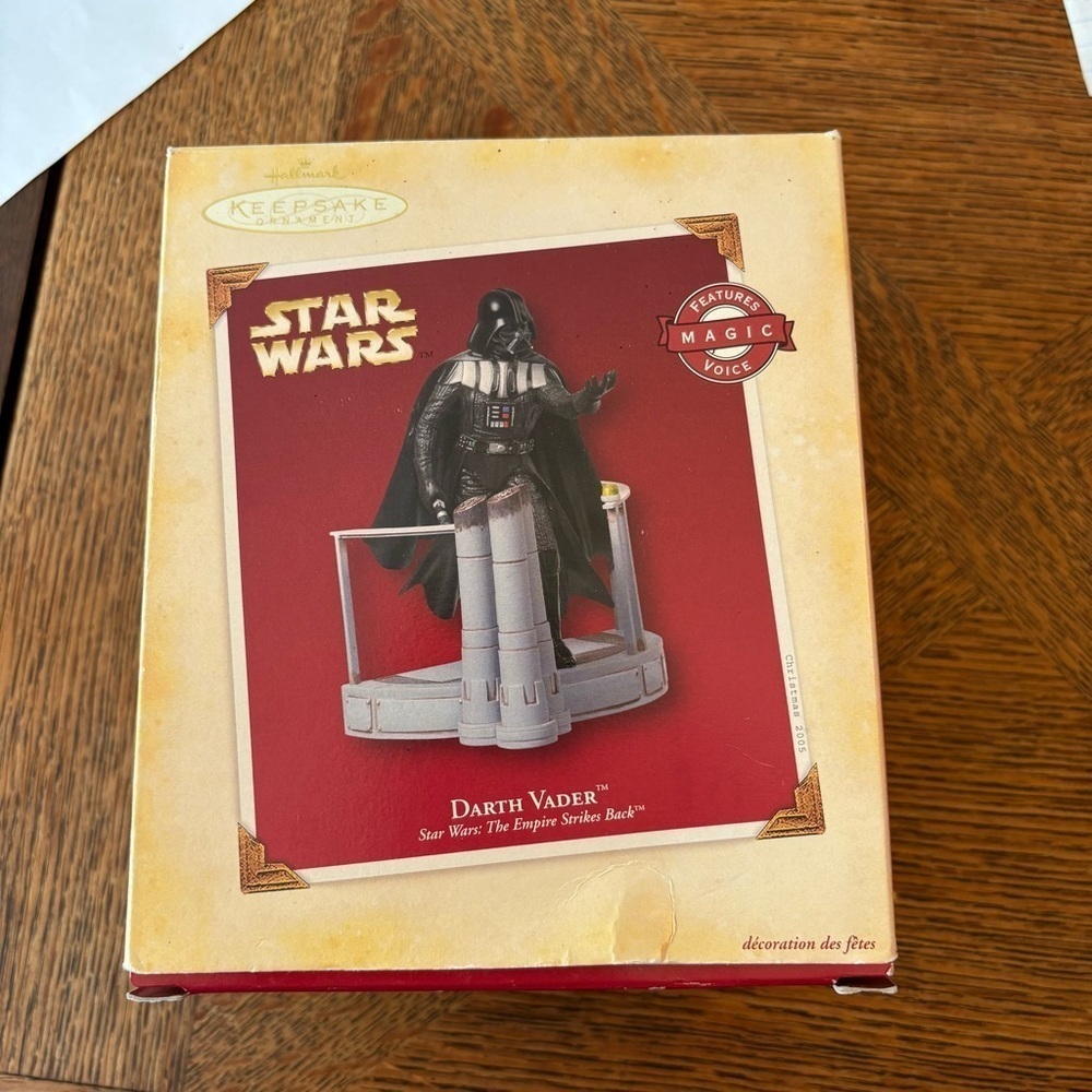 2005 Hallmark Star Wars Darth Vader Keepsake Ornament